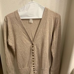 Beige light cardigan